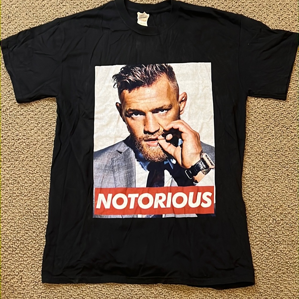 Conor McGregor Notorious MMA Men's T Size M